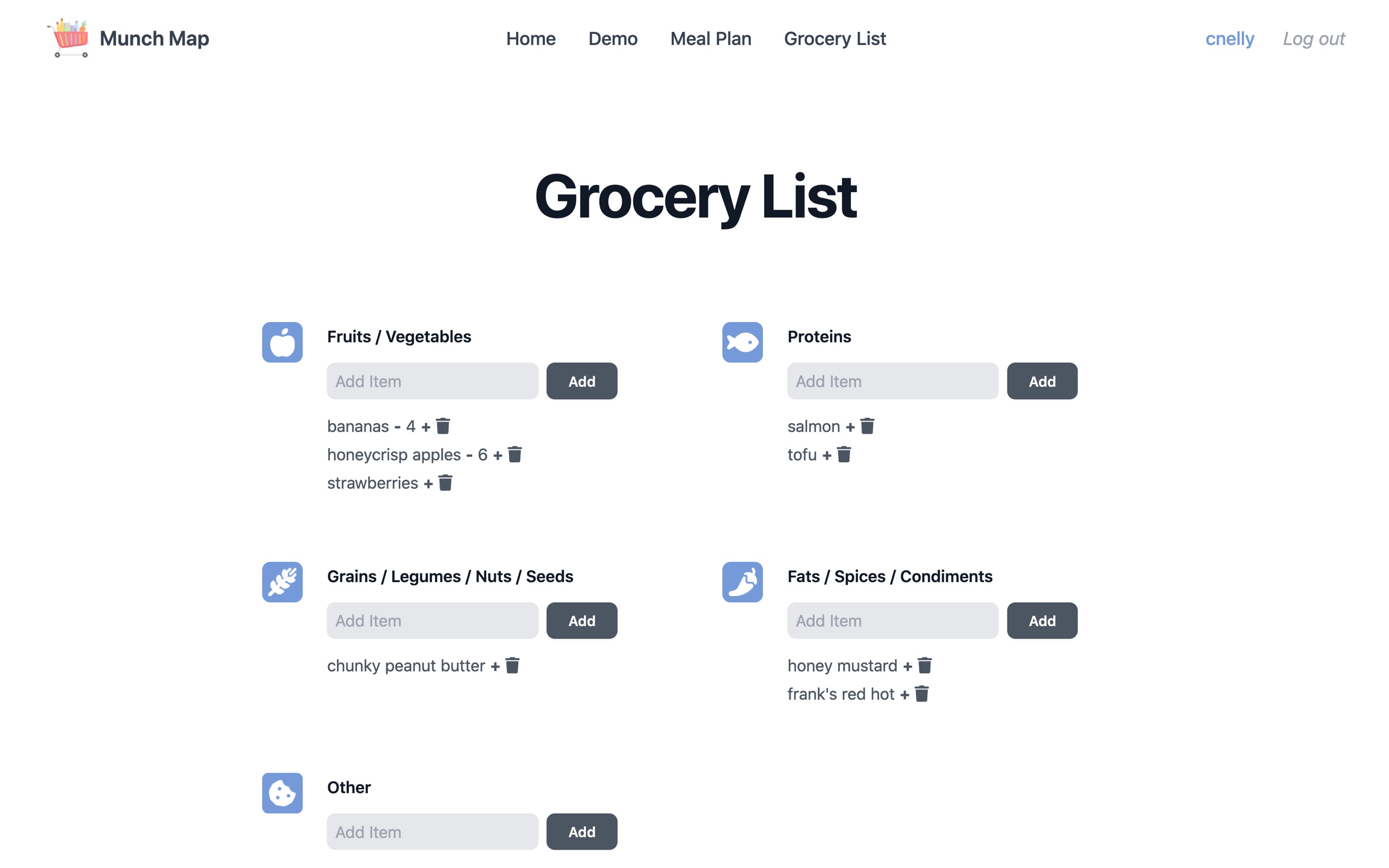 Munch Map Landing Page