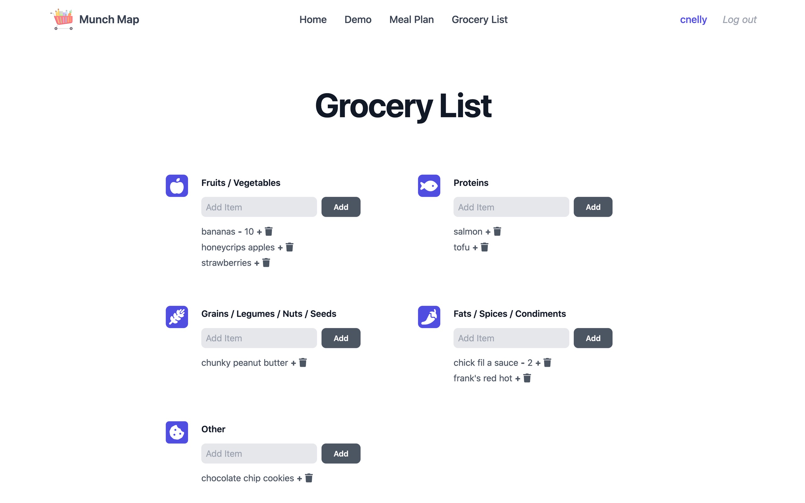 Munch Map Landing Page